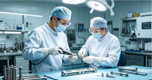 medical device manufacturing with carbide burrs